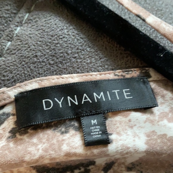 Satin snakeskin dress - Picture 4 of 4